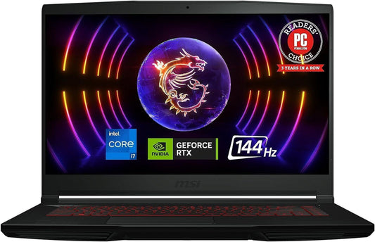 15.6 in FHD Gaming Notebook Laptop, Intel Core I5 12450H, 8GB RAM, 1TB SSD